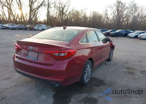2016 Hyundai Sonata Se z USA, uszkodzony, nr VIN 5NPE24AF4GH303189